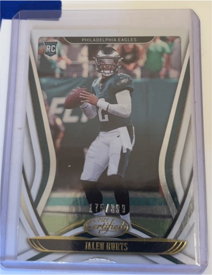 2020 Panini Certified #114 Jalen Hurts — front