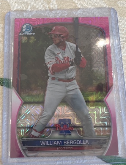 2023 Bowman Chrome #BCP-232 William Bergolla — front