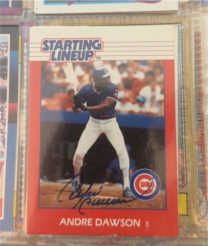 1988 Kenner Starting Lineup #8 Andre Dawson — front
