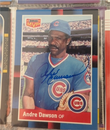 1988 Donruss #BC-10 Andre Dawson — front