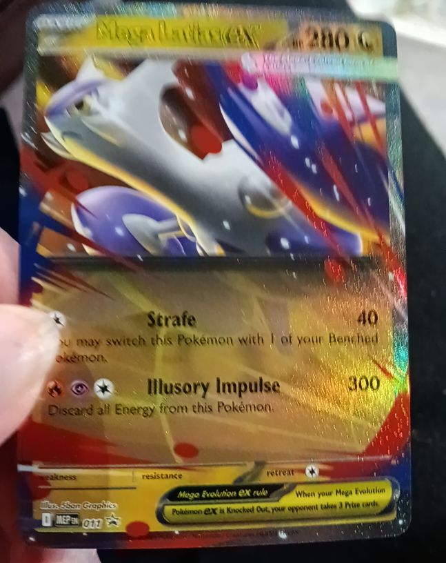 Mega Latias EX 011 Black Star Promo — front