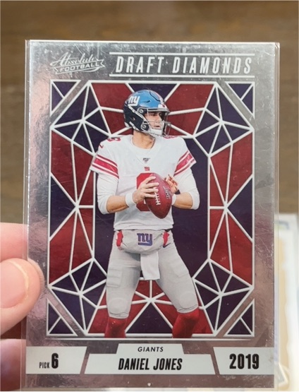 2024 Panini Absolute Draft Diamonds #DD-DJS Daniel Jones — front