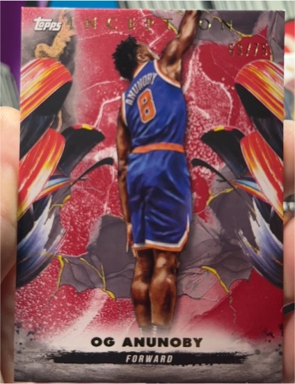2024-25 Topps Inception #83 OG Anunoby — front