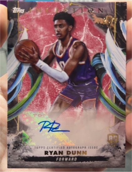 2024-25 Topps Inception #RA-RD Ryan Dunn — front