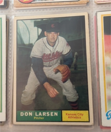 1961 Topps #177 Don Larsen — front