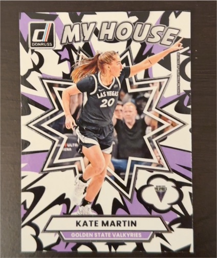 2025 Donruss WNBA #20 Kate Martin My House — front