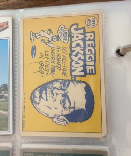 1970 Topps All Star #459 Reggie Jackson — front