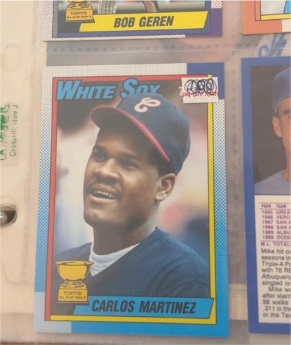 1990 Topps #461 Carlos Martinez — front