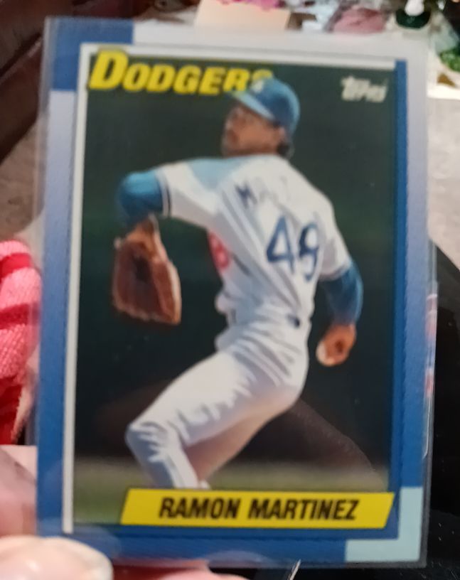 1990 Topps #62 Ramon Martinez — front