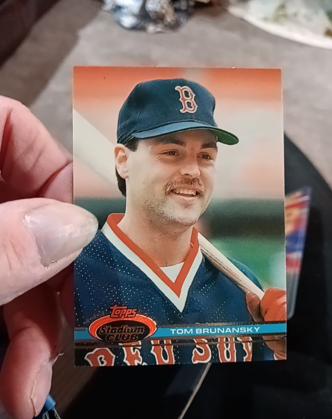 1991 Topps Stadium Club #297 Tom Brunansky — front
