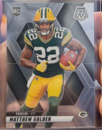 2025 Panini Mosaic #323 Matthew Golden — front