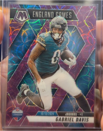 2025 Panini Mosaic #255 Gabriel Davis England Games — front