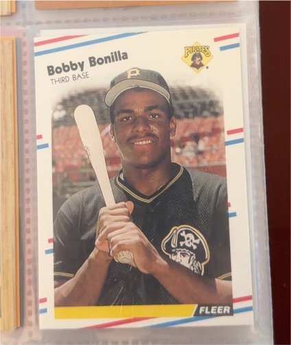 1988 Fleer #323 Bobby Bonilla — front