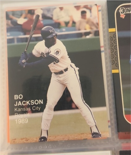 1989 Playball U.S.A. #6 Bo Jackson — front