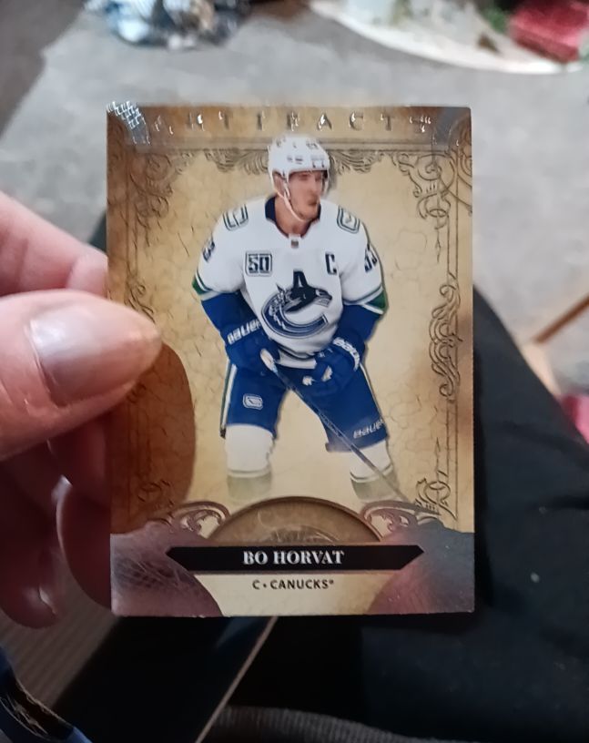 2020-21 Upper Deck Artifacts Bo Horvat — front