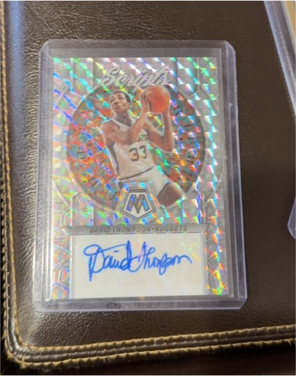 2024-25 Panini Select Silver Selection Committee #SC-THM David Thompson — front