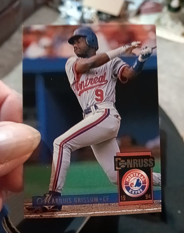 1994 Donruss #37 Marquis Grissom — front