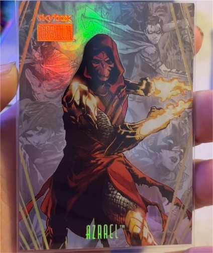 2025 Skybox Metal Universe Batman Skybox Premium #S-42 Azrael — front