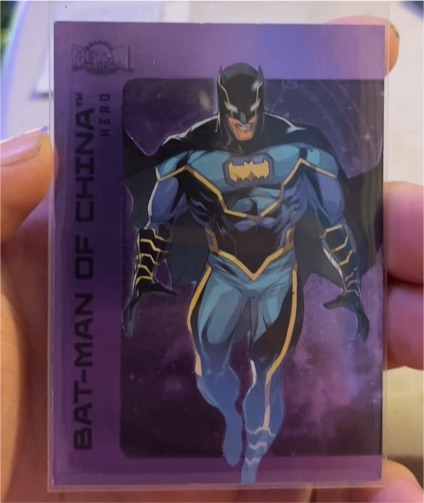 2025 Skybox Metal Universe Batman #66 Bat-Man of China — front