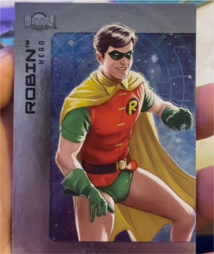 2025 SkyBox Metal Universe Batman #45 Robin (Dick Grayson) — front