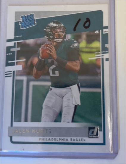 2020 Panini Donruss #314 Jalen Hurts — front
