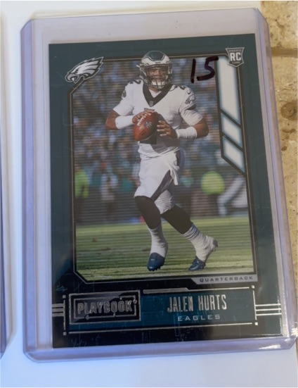 2020 Panini Playbook #112 Jalen Hurts — front
