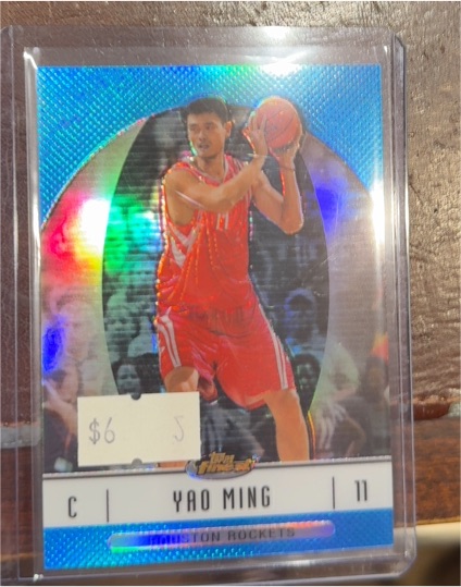2006-07 Topps Finest #14 Yao Ming — front