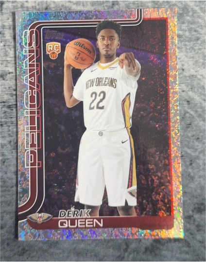 2025-26 Topps #213 Derik Queen — front