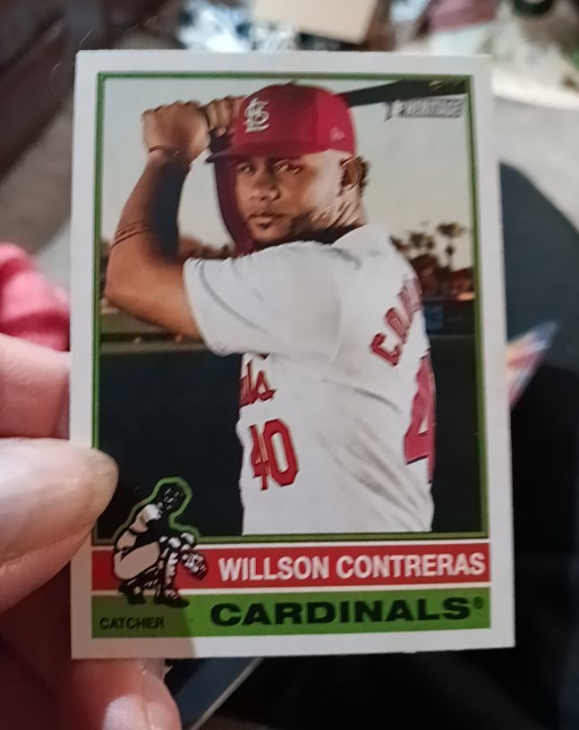 2025 Topps Heritage #218 Willson Contreras — front