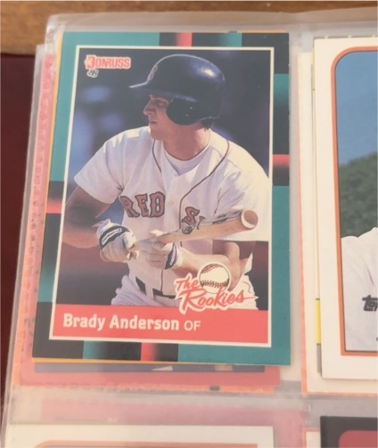 1988 Donruss The Rookies #14 Brady Anderson — front