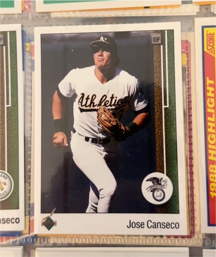 1989 Upper Deck #659 Jose Canseco — front