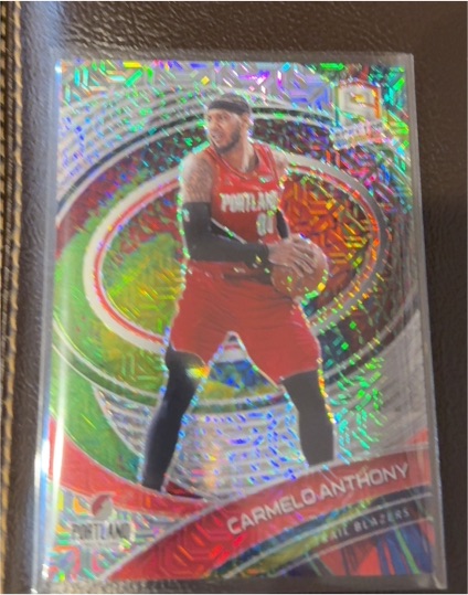 2019-20 Panini Prizm #41 Carmelo Anthony — front