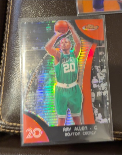 1997 Fleer #20 Ray Allen — front