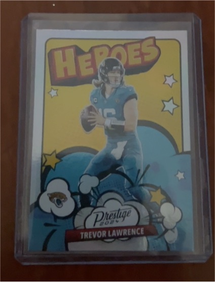 2024 Panini Prestige #5 Trevor Lawrence Heroes — front