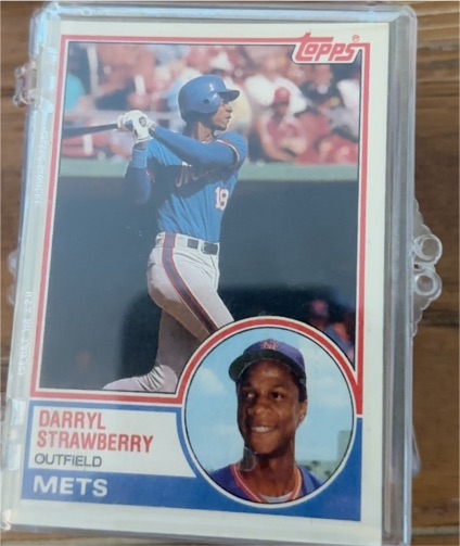 1983 Topps #108 Darryl Strawberry — front