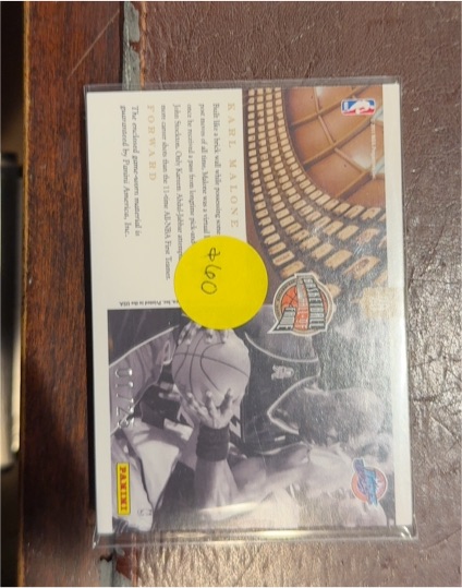 1992-93 Upper Deck International Italian Karl Malone #46 — front