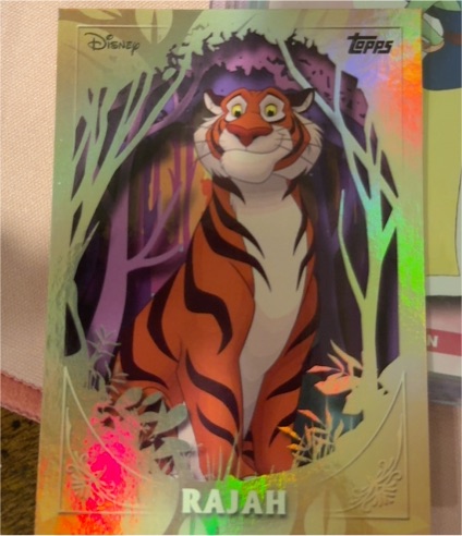 2025 Topps Disney Wonder Furry Friends #FF-12 Rajah — front