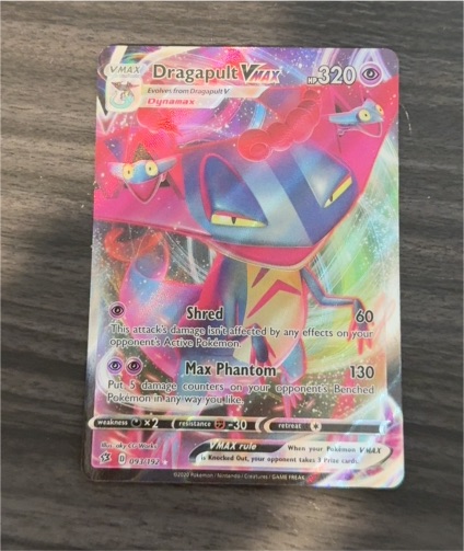 2020 Pokémon #093 Dragapult VMAX — front