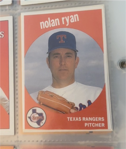 1989 Baseball Card Magazine #45 Nolan Ryan — front