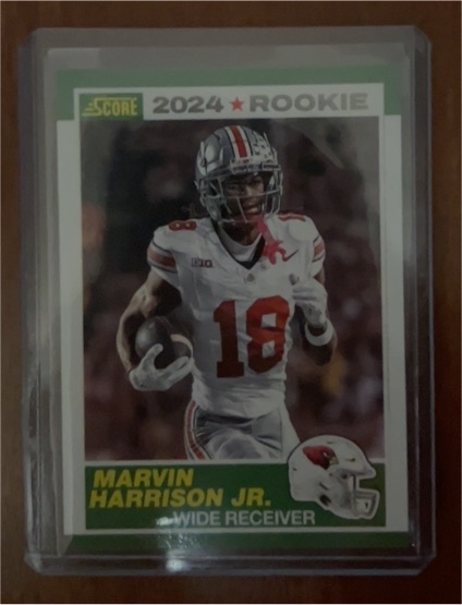 2024 Score #4 Marvin Harrison Jr. — front