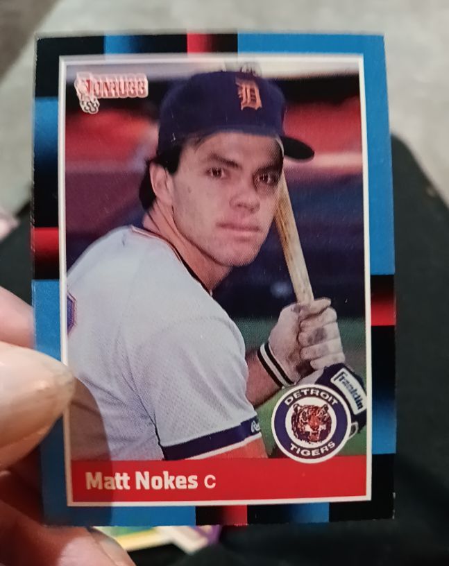1988 Donruss #152 Matt Nokes — front