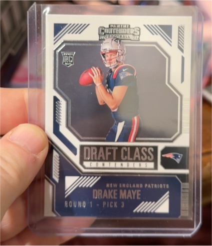 2024 Panini Contenders Draft Class Contenders #3 Drake Maye — front