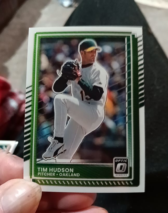 2025 Panini Donruss Optic #20 Tim Hudson — front