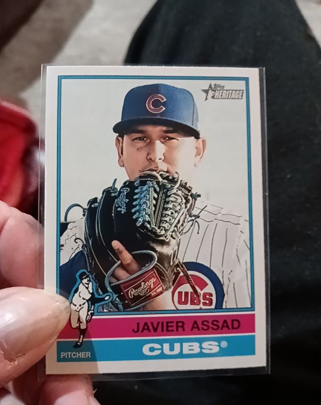 2025 Topps Heritage #123 Javier Assad — front