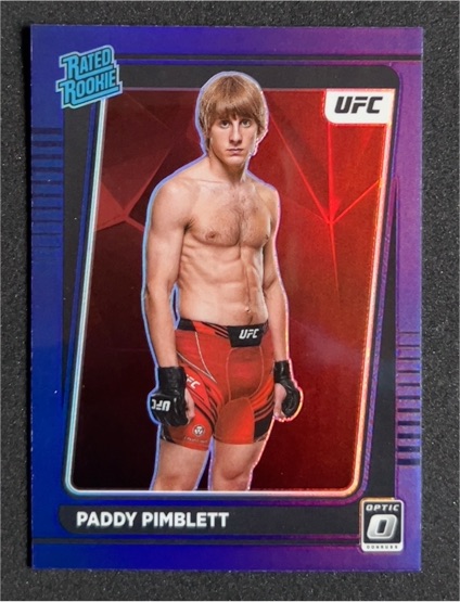 2022 Panini Donruss Optic UFC #103 Paddy Pimblett — front