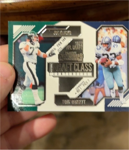 2024 Panini Contenders Historic Draft Class #1 Joe Klecko & Tony Dorsett — front