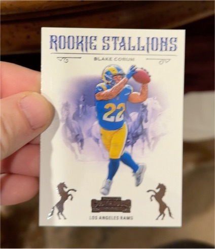2024 Panini Contenders Rookie Stallions #21 Blake Corum — front