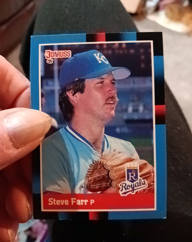 1988 Donruss #378 Steve Farr — front