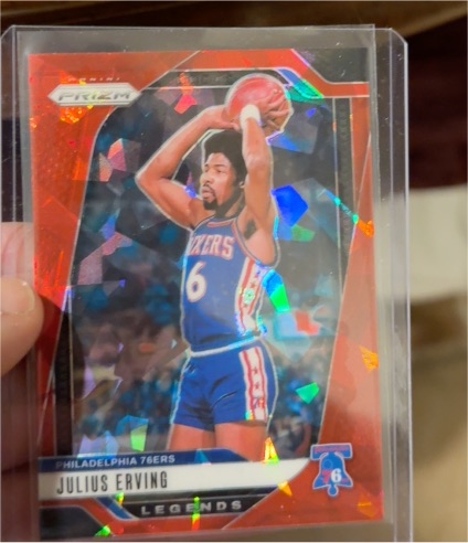 2024-25 Panini Prizm #292 Julius Erving — front