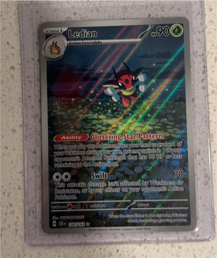 2024 Pokémon Stellar Crown #144 Ledian — front
